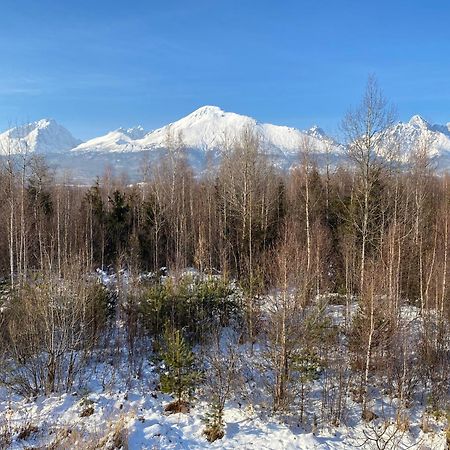 Apartman S Nadhernym Vyhladom Na Tatry Veľký Slavkov Buitenkant foto
